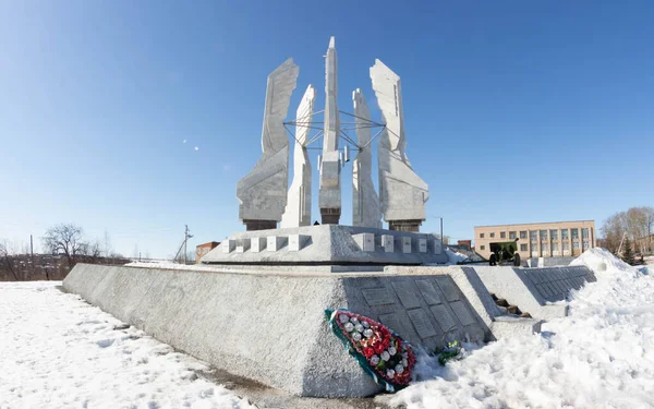 Complex Mémorial Karakulino République Oudmourte Russie — Photo