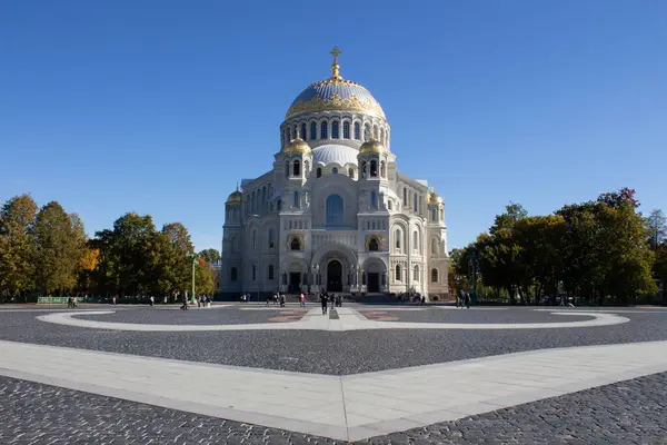 Mariene Nicolaas Kathedraal Kronstadt Petersburg Rusland — Stockfoto