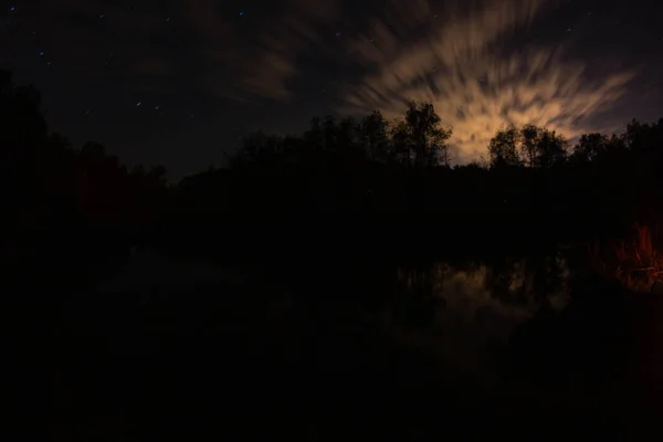 Sterrenhemel Rivier — Stockfoto