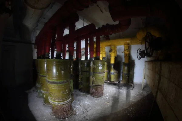 Internal Structure Bomb Shelter — Stock Photo, Image