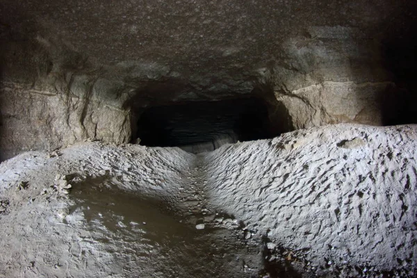 Eski Terk Edilmiş Maden Işlerinin Tünelleri — Stok fotoğraf