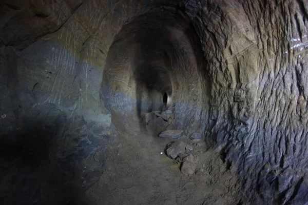 Ovala Gångar Grottan — Stockfoto