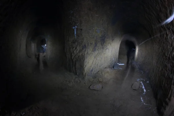 Intérieur Vieille Grotte Artificielle — Photo