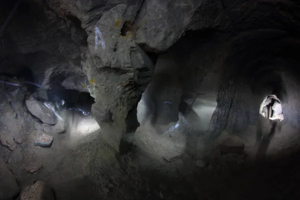 Passages Ovales Dans Grotte — Photo
