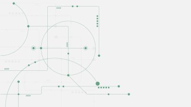 Soyut geometrik bağlantı çizgileri ve noktalar. basit teknoloji grafik arkaplanı. Görüntü Vektörü tasarım Ağı ve Bağlantı konsepti.