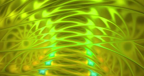 Rapid Color Changing Abstract Swirly Twisted Wavy Fluid Plastic Background — Stock Video