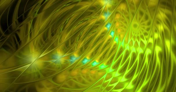 Rapid Color Changing Abstract Swirly Twisted Wavy Fluid Plastic Background — Stock Video