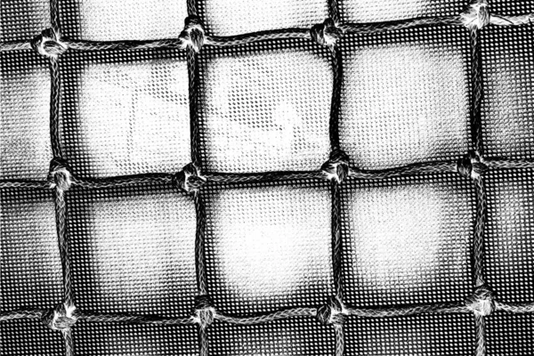 Abstract monochrome net texture in black with white tones