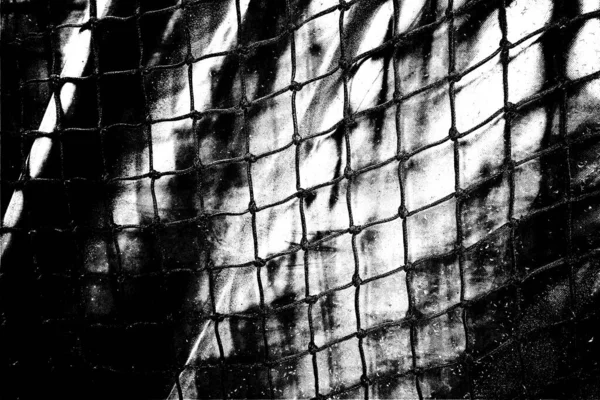 Texture Abstraite Filet Monochrome Noir Avec Des Tons Blancs — Photo