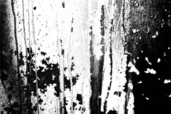 Abstract Monochrome Wandtextuur Met Krassen Scheuren Zwart Met Witte Tinten — Stockfoto