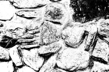 Soyut arkaplan. Monokrom dokusu. Siyah ve beyaz tonlarının etkisiyle görüntü.