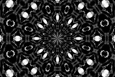 Soyut arkaplan. Monokrom dokusu. Siyah ve beyaz tonlarının etkisiyle görüntü.