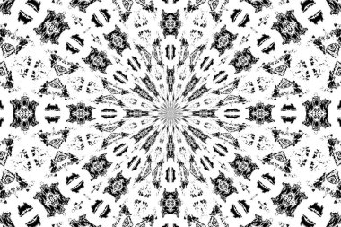 Soyut arkaplan. Monokrom dokusu. Siyah ve beyaz tonlarının etkisiyle görüntü.