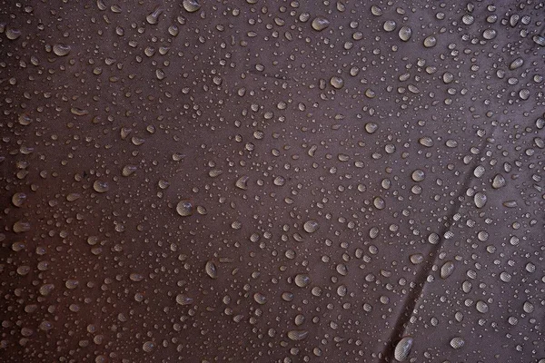 Water Drops Fabric Water Drops Grey Background Condensate Water Drops — Stock Photo, Image