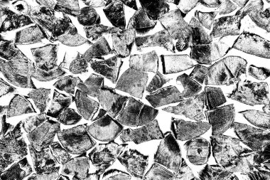 Soyut arkaplan. Monokrom dokusu. Siyah ve beyaz desenli arkaplan. 