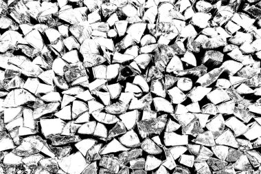 Soyut arkaplan. Monokrom dokusu. Siyah ve beyaz desenli arkaplan. 