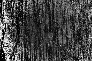 Çizik ve çatlaklarla soyut siyah ve beyaz doku