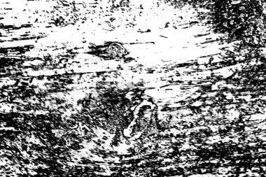 Çizik ve çatlaklarla soyut siyah ve beyaz doku