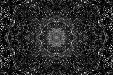 Soyut arkaplan. Monokrom dokusu. Siyah ve beyaz tonlarının etkisiyle görüntü.