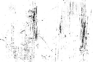 Çizik ve çatlaklarla soyut siyah ve beyaz doku