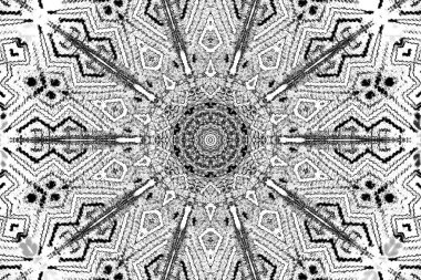 Soyut arkaplan. Monokrom dokusu. Siyah ve beyaz tonlarının etkisiyle görüntü.