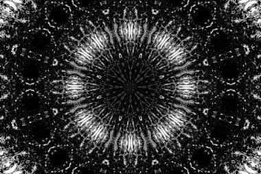 Soyut arkaplan. Monokrom dokusu. Siyah ve beyaz tonlarının etkisiyle görüntü.