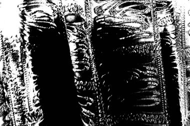 Soyut arkaplan. Monokrom dokusu. Siyah ve beyaz tonlarının etkisiyle görüntü.