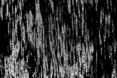 Çizik ve çatlaklarla soyut siyah ve beyaz doku