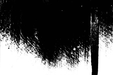 Siyah ve beyaz tonlarda soyut monokrom dokusu 