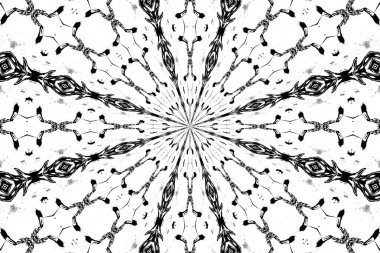 Soyut arkaplan. Monokrom dokusu. Siyah ve beyaz tonlarının etkisiyle görüntü.