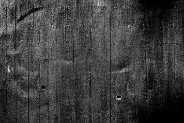 Çizik ve çatlaklarla soyut siyah ve beyaz doku