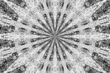 Soyut arkaplan. Monokrom dokusu. Siyah ve beyaz tonlarının etkisiyle görüntü.