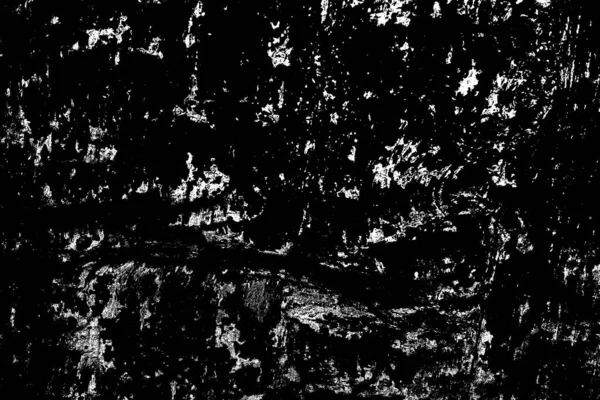 要旨白いトーンで黒の傷や亀裂を持つモノクロームの壁のテクスチャ — ストック写真