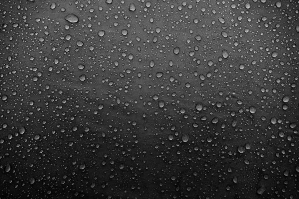 Gotas Agua Tela Gotas Agua Sobre Fondo Gris Condensado Gotas — Foto de Stock