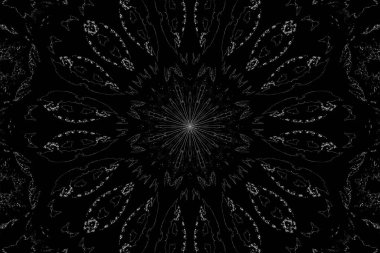 Soyut arkaplan. Monokrom dokusu. Siyah ve beyaz tonlarının etkisiyle görüntü.