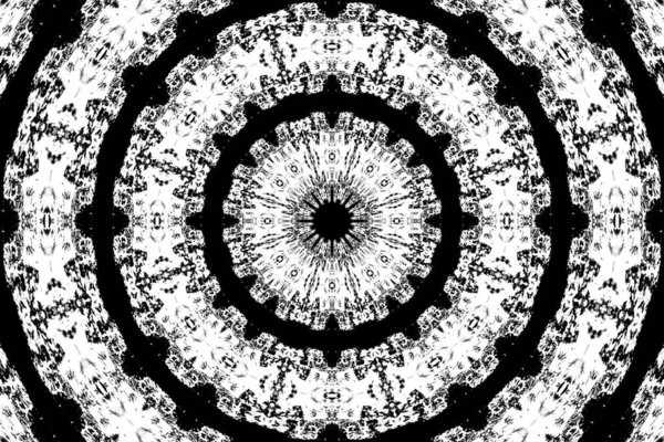 Abstrakter Hintergrund Einfarbige Textur Dekoratives Schwarz Weiß Muster — Stockfoto