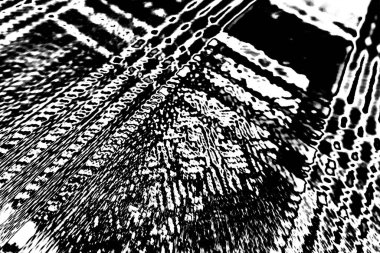 Soyut arkaplan. Monokrom dokusu. Siyah ve beyaz desenli arkaplan. 