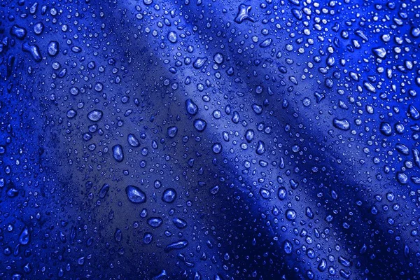 Water Drops Fabric Water Drops Background Condensate Water Drops Background — Stock Photo, Image