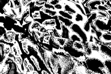 Soyut arkaplan. Monokrom dokusu. Dekoratif siyah beyaz desen. 