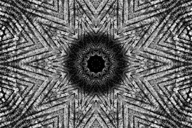 Soyut arkaplan. Monokrom dokusu. Dekoratif siyah beyaz desen. 