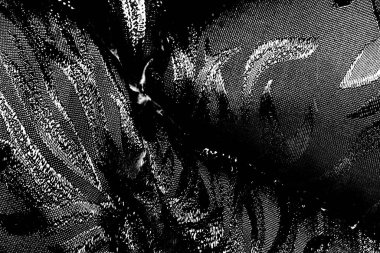 Soyut arkaplan. Monokrom dokusu. Siyah ve beyaz desenli arkaplan. 