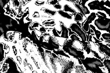 Soyut arkaplan. Monokrom dokusu. Resim siyah ve beyaz tonları içerir.