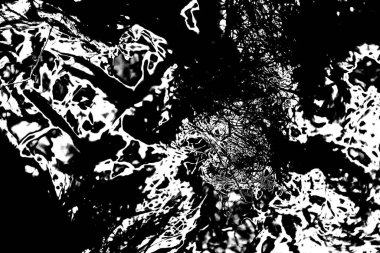 Soyut arkaplan. Monokrom dokusu. Siyah ve beyaz desenli arkaplan. 