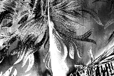 Soyut arkaplan. Monokrom dokusu. Dekoratif siyah beyaz desen. 