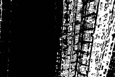 Soyut arkaplan. Monokrom dokusu. Dekoratif siyah beyaz desen. 