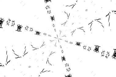 Soyut arkaplan. Monokrom dokusu. Dekoratif siyah beyaz desen. 