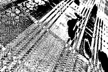 Soyut arkaplan. Monokrom dokusu. Siyah ve beyaz desenli arkaplan. 