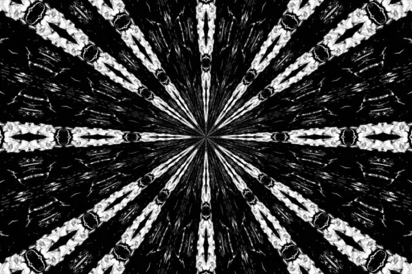 Fondo Abstracto Textura Monocromática Patrón Decorativo Blanco Negro —  Fotos de Stock
