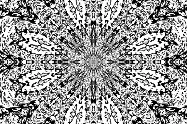 Abstract Background Monochrome Texture Decorative Black White Pattern — Stock Photo, Image