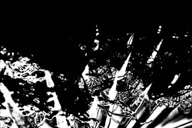 Soyut arkaplan. Monokrom dokusu. Siyah ve beyaz desenli arkaplan. 